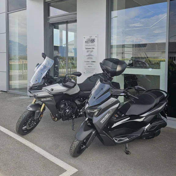 Testna vožnja Yamaha